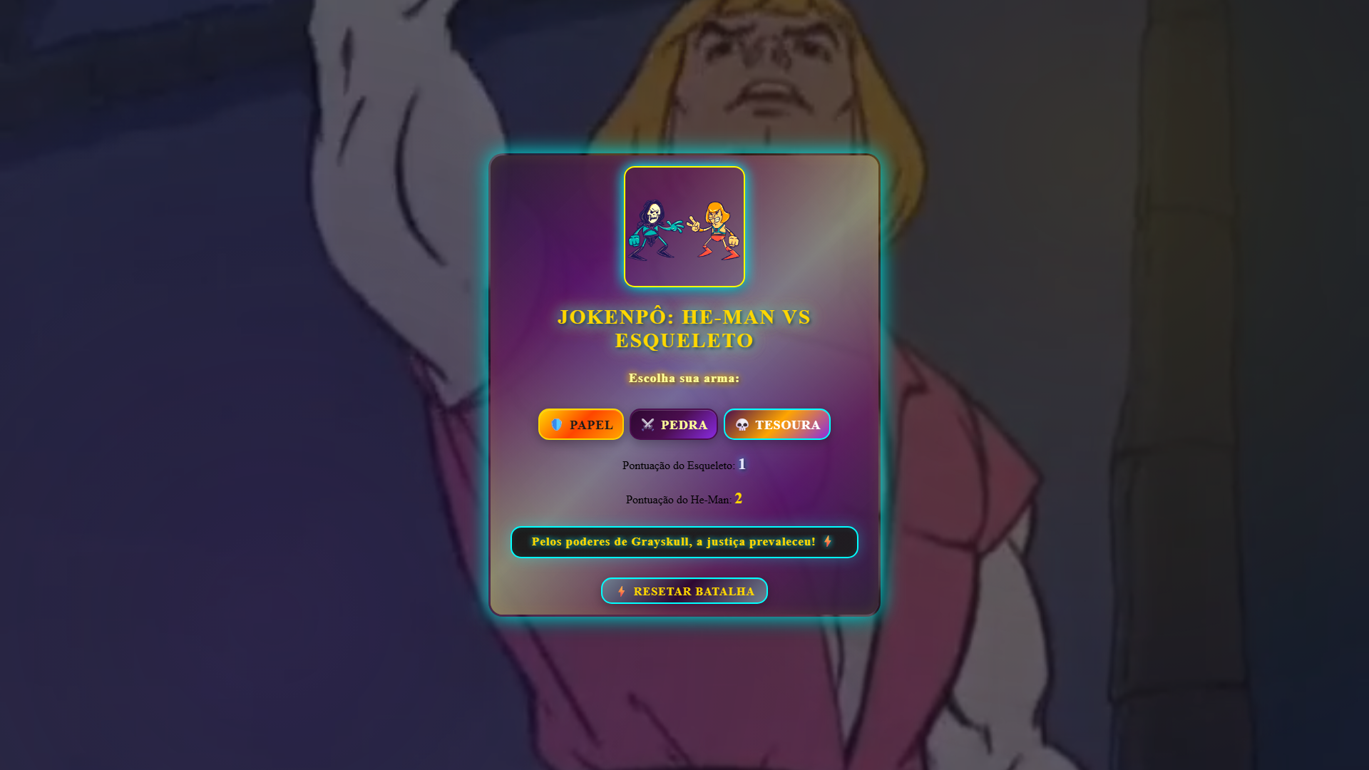 He-Man Interactive Game